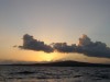 Sunset over Galapagos Islands