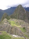 Classic view of Machu Picchu