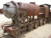 Train cemetary near Uyuni, Bolivia