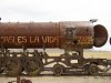 Train cemetary near Uyuni, Bolivia