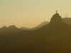 Christ the Redeemer at Sundown
